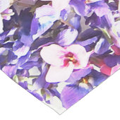 Chemin De Table Court Violets sauvages (Coin)