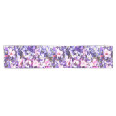 Chemin De Table Court Violets sauvages (Horizontal)