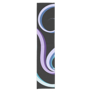 Chemin De Table Court Volet Tri Couleur
