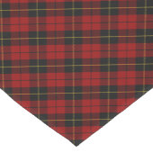 Chemin De Table Court Wallace Tartan Scottish Clan Plaid Motif (Coin)