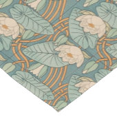Chemin De Table Court Water Lys Lily Art Nouveau Nature (Coin)