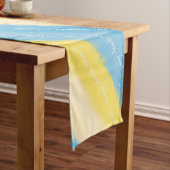 Chemin De Table Court Watercolor (In Situ)