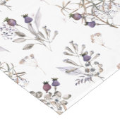 Chemin De Table Court Watercolor Floral Table Runner (Coin)