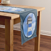 Chemin De Table Court Watercolor lighthouse (In Situ)