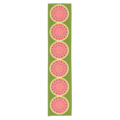 Chemin De Table Court Watermelon Pink table runner (Devant)