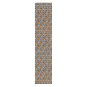 Chemin De Table Court Western Horseshoe Cowboy Hat Lasso