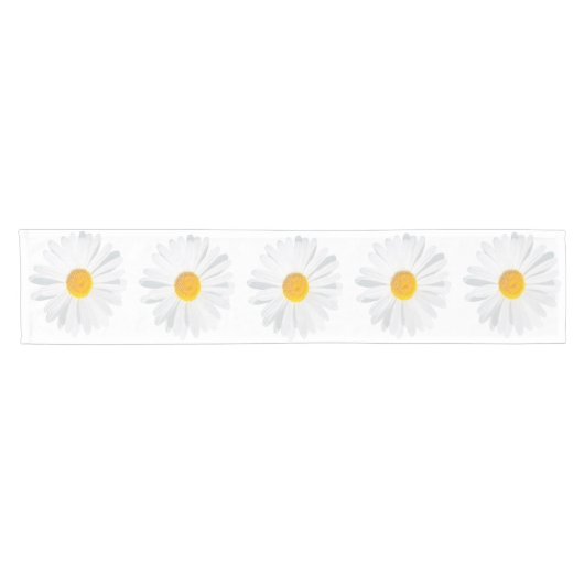 Chemin De Table Court White (Horizontal)