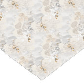 Chemin De Table Court White orchids on a light cream (Coin)