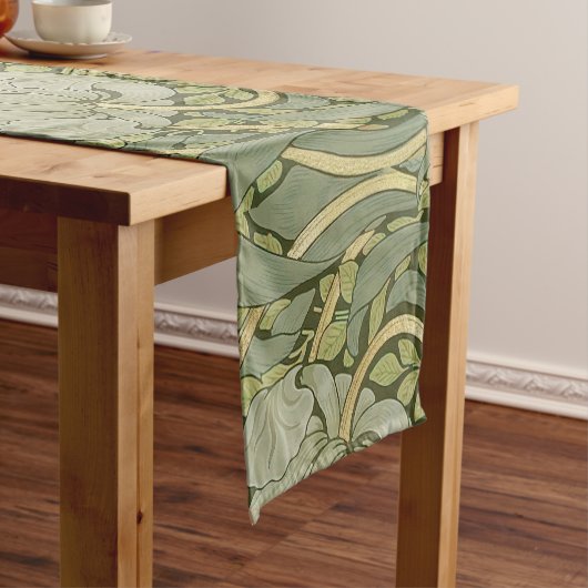 Chemin De Table Court William Morris (In Situ)