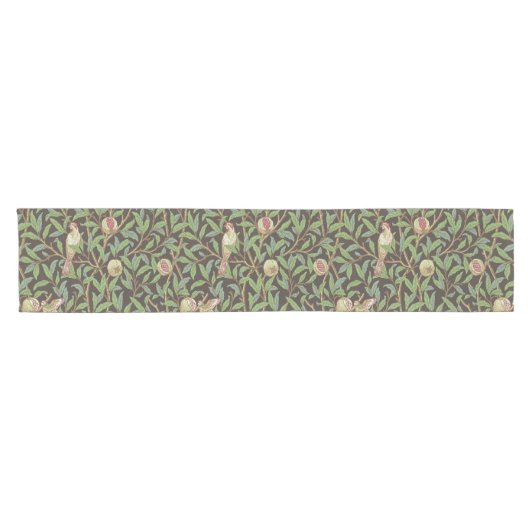 Chemin De Table Court William Morris "Bird & Pomegranate" 2. (Horizontal)