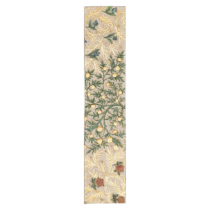 Chemin De Table Court William Morris Floral Fruit Jardin Fleur Classique