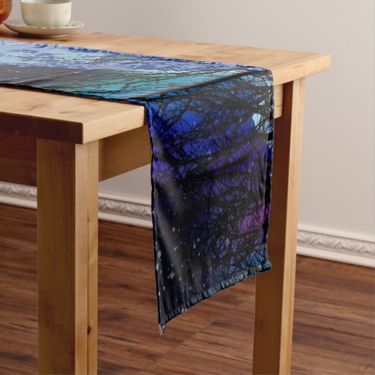Chemin De Table Court Winter Wonderlights Courte Table Runner (In Situ)