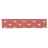 Chemin De Table Court Wreath de renard lunaire (Horizontal)