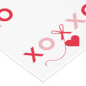 CHEMIN DE TABLE COURT XO ❤️ XO (Coin)