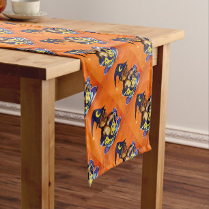 Chemin De Table Court Yorkie Poo Halloween