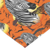 Chemin De Table Court Zebra African Savanna Wild Animal (Coin)