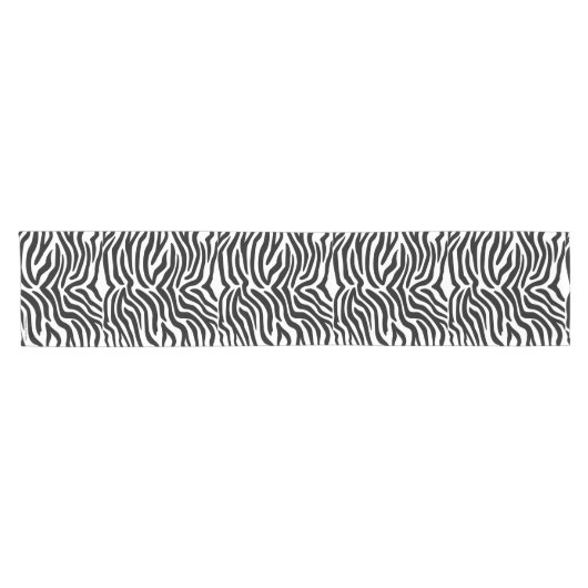 Chemin De Table Court Zebra Table Runner (Horizontal)