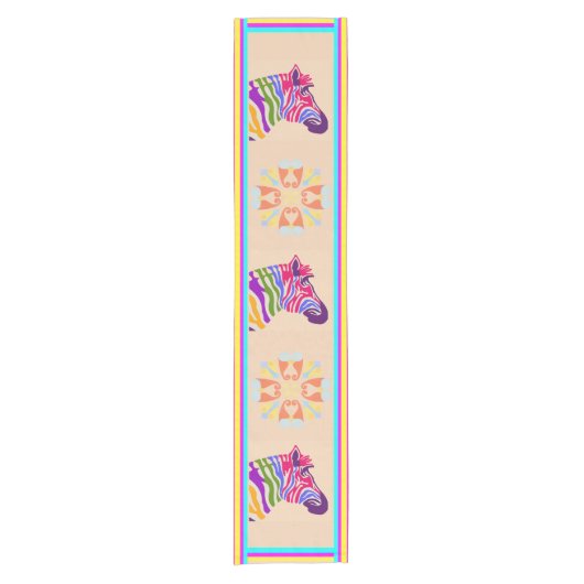 Chemin De Table Court Zebra Table Runner (Devant)