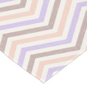 Chemin De Table Court ZigZag Blush Rose Lavande (Coin)