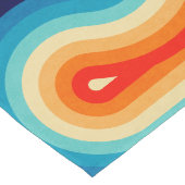 Chemin De Table Long 70s Double Wave (Coin)