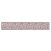 Chemin De Table Long Accent de table groovy pastel de style années 70 (Horizontal)
