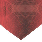 Chemin De Table Long Acceptation | Médaillons de méditation rouge (Coin)