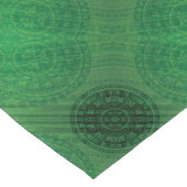 Chemin De Table Long Acceptation | Médaillons de méditation verte (Coin)