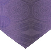 Chemin De Table Long Acceptation | Médaillons de méditation violette (Coin)