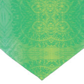 Chemin De Table Long Acceptation | Médaillons de saumons jaunes bleus (Coin)