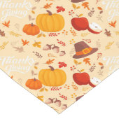 Chemin De Table Long Action de grâces (Coin)