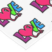 Chemin De Table Long Amour (Coin)