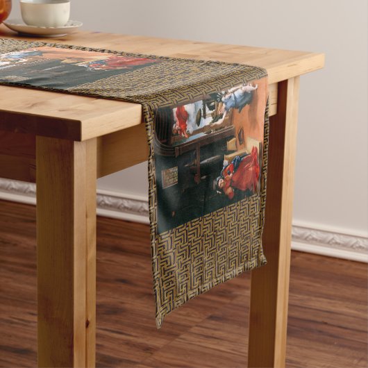 Chemin De Table Long ANNONCE RECANATI par Lorenzo Lotto (In Situ)