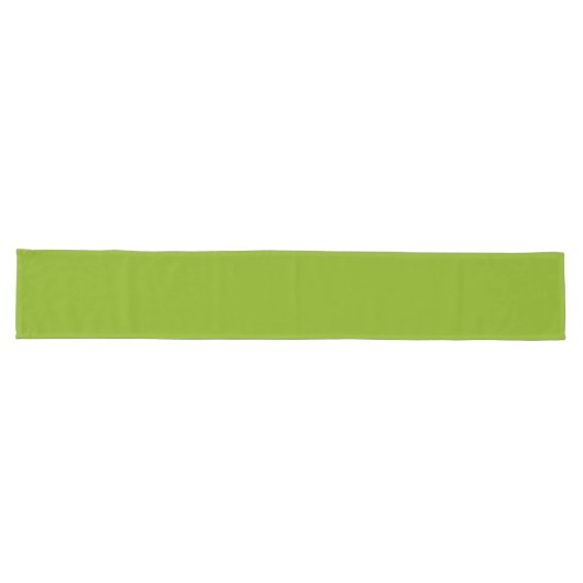 Chemin De Table Long APPLE GREEN (une couleur fruitée solide) ~ (Horizontal)