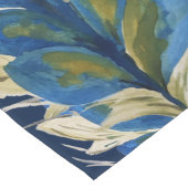 Chemin De Table Long Aquarelle Peacock Flowers Peacock Peint à la main (Coin)