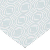 Chemin De Table Long Arc-en-ciel bleu neutre géométrique (Coin)