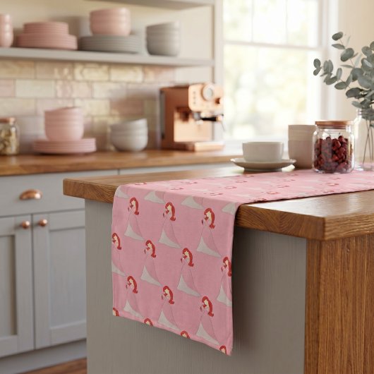 Chemin de table long Ariel