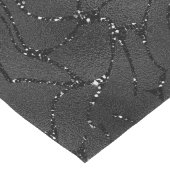 Chemin De Table Long Arrière - plan de luxe monochromatique noir (Coin)