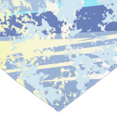 Chemin De Table Long Arrière - plan rose texturé (Coin)