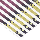 Chemin De Table Long Art Dimensionnel Abstrait Chat (Coin)