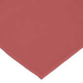 Chemin De Table Long Auburn (couleur solide) (Coin)