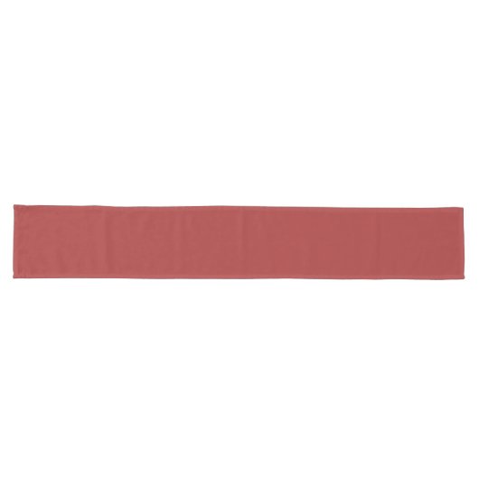 Chemin De Table Long Auburn (couleur solide) (Horizontal)