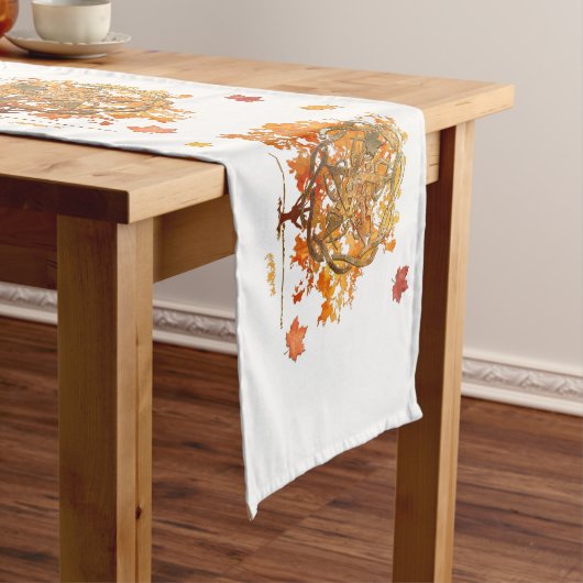 Chemin De Table Long Automne Equinox Pagan Wiccan (In Situ)