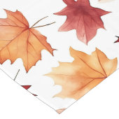 Chemin De Table Long Automne Feuilles Terracotta Brown Boho Motif (Coin)