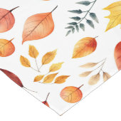 Chemin De Table Long Automne Feuilles Terracotta Brown Boho Motif (Coin)