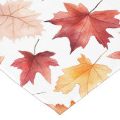 Chemin De Table Long Automne Feuilles Terracotta Brown Boho Motif (Coin)