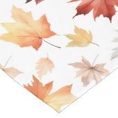 Chemin De Table Long Automne Feuilles Terracotta Brown Boho Motif (Coin)