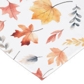 Chemin De Table Long Automne Feuilles Terracotta Brown Boho Motif (Coin)