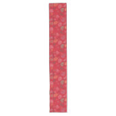 Chemin De Table Long Automne, Motif Feuille (Devant)