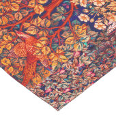 Chemin De Table Long AUTUMN FOREST ANIMALS Haricots, faisan, Floral rou (Coin)