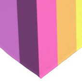 Chemin De Table Long Bandes rétro violettes roses Grande Table Runner (Coin)